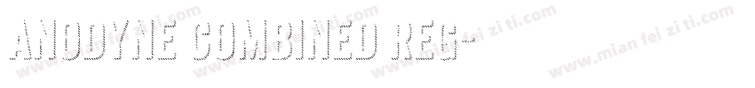 Anodyne Combined Reg字体转换
